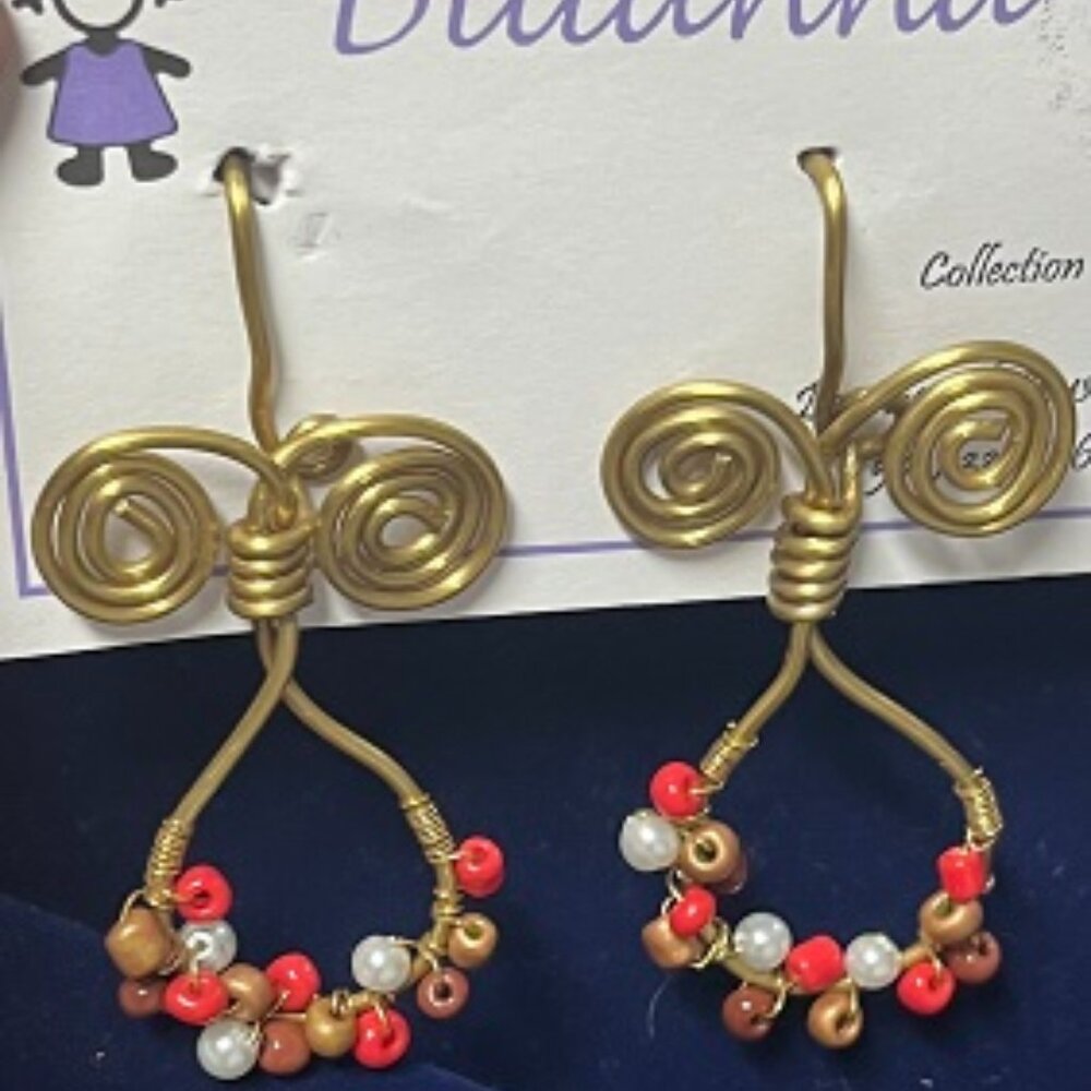 Buy 2 GET 1 Free NWT Handmade Copper Wire Earrings Hook By ME